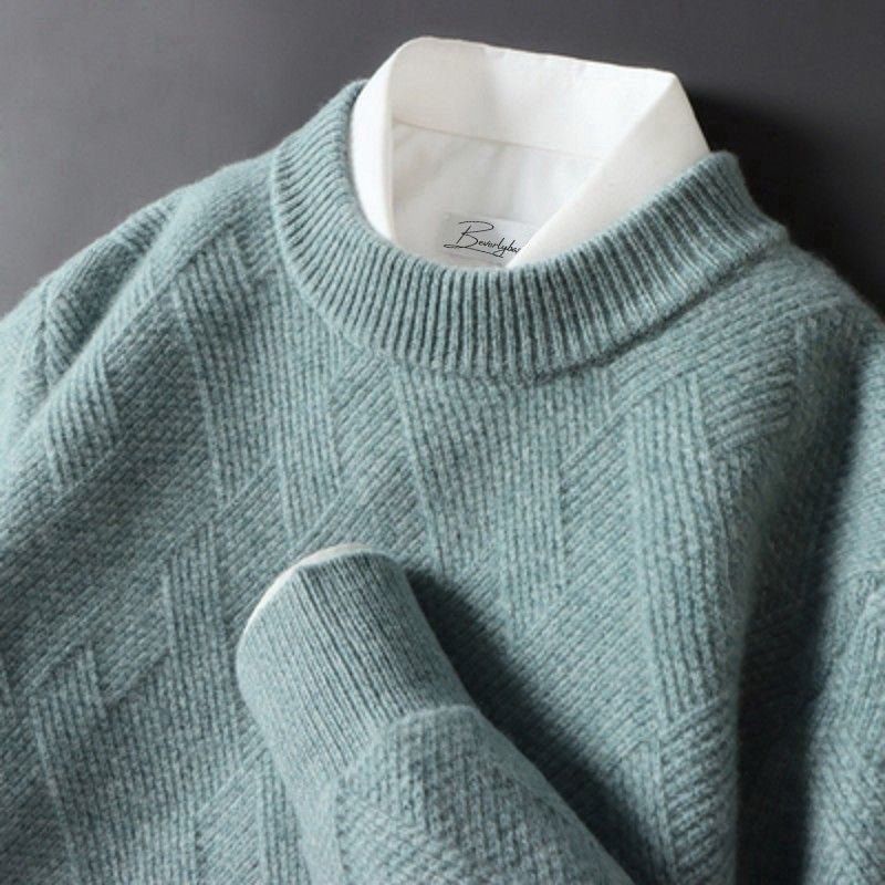 Milo | Elegant herrkashmirsweater i olika färger