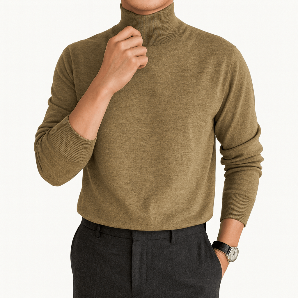 Hudson | Mysig blandning turtleneck sweater