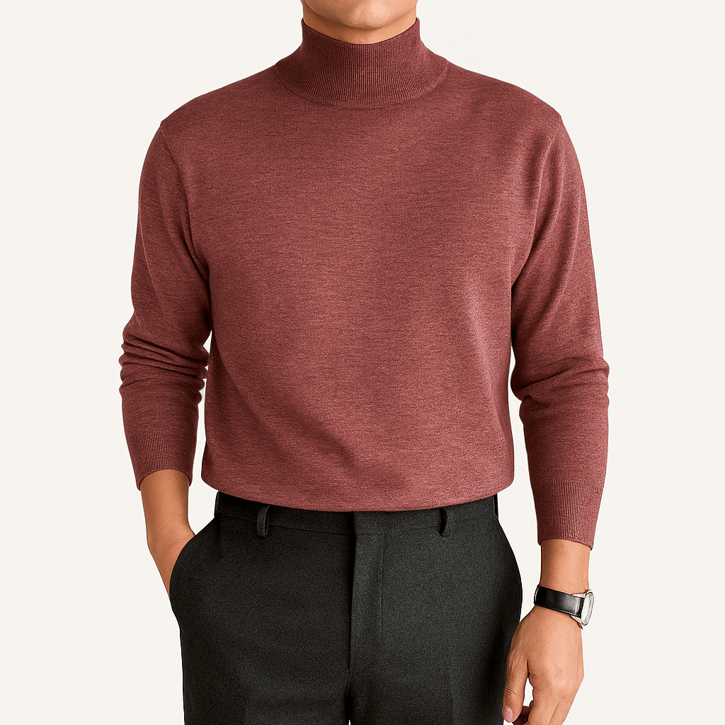 Hudson | Mysig blandning turtleneck sweater