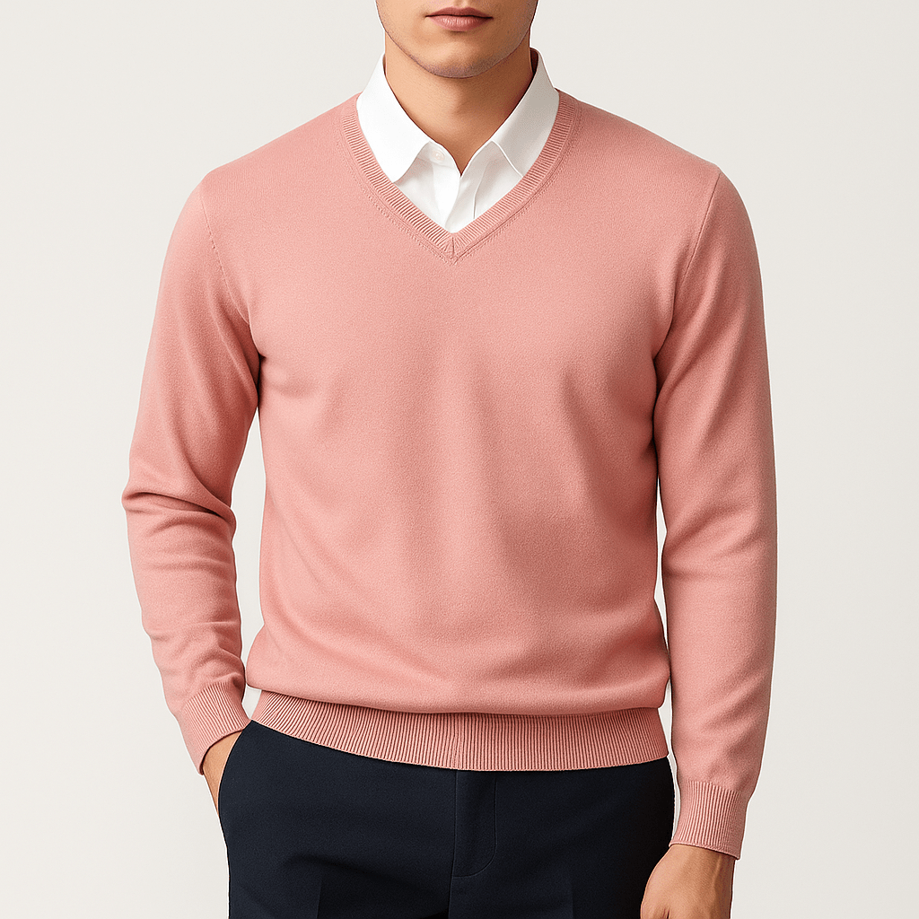 Kalle | Elegant v-ringad sweater