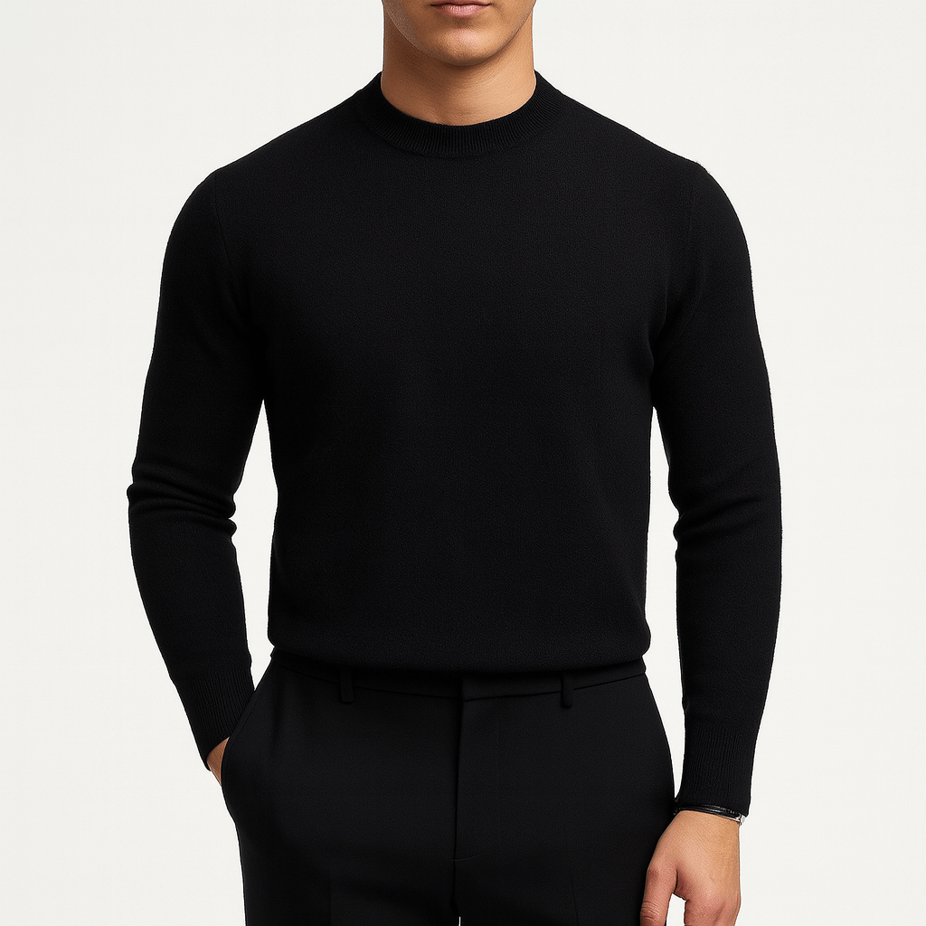 Jakob | Slim fit stickad sweater