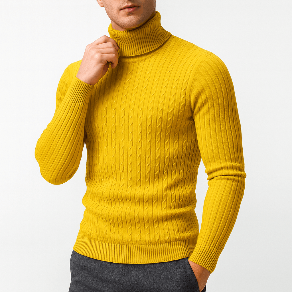 Olle | Mysig turtleneck ullsweater