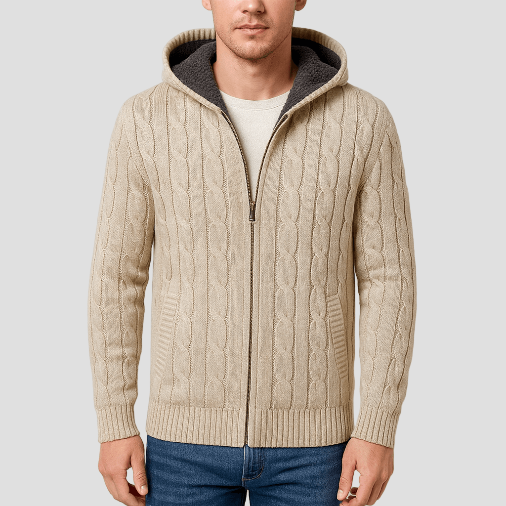 Gavin | Mysig ullhuva sweater