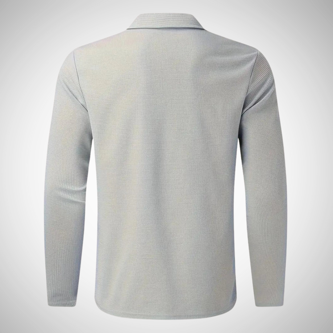 Oscar | Lätt Herr-Cardigan med Dragkedja