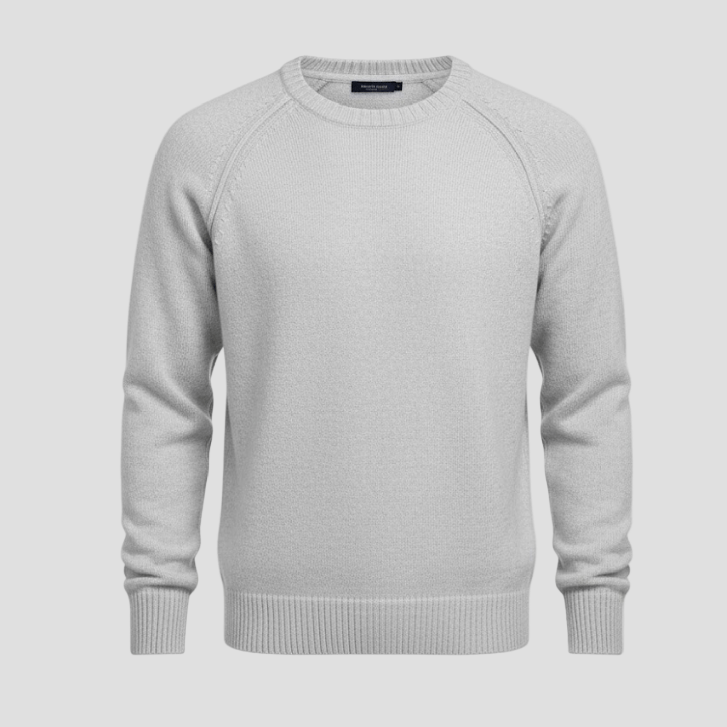 Liam | Herr enfärgad crewneck sweater