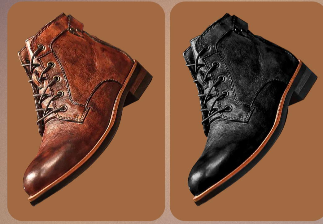 Peter | Klassiska Stövlar i Läder för Herrar