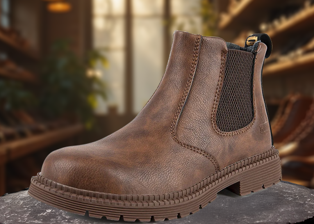 Stefan | Robust Skydds Stövlar för Herrar