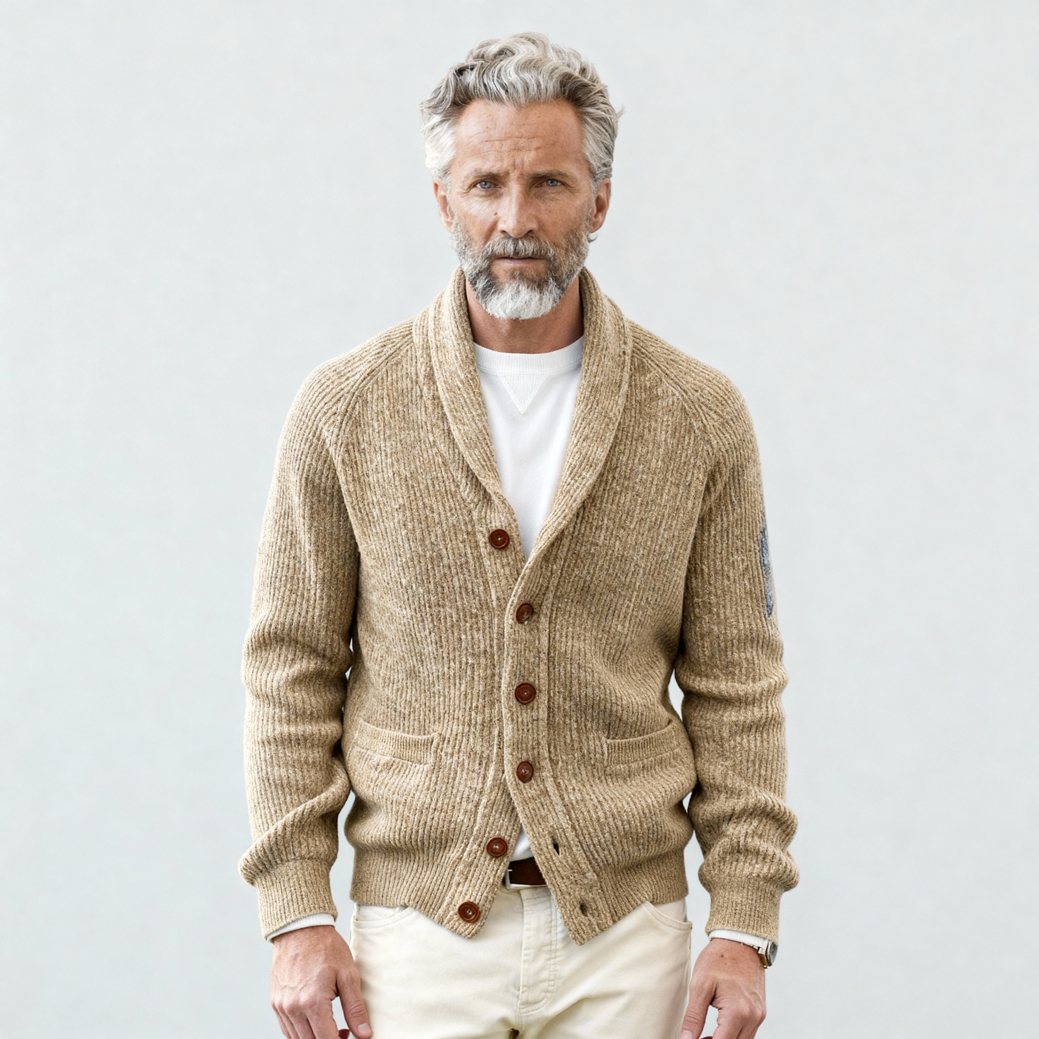 Niklas | Ull Cardigan