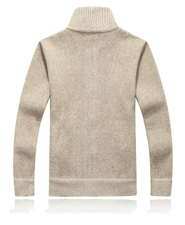 Andreas | Herr-Cardigan med Dragkedja