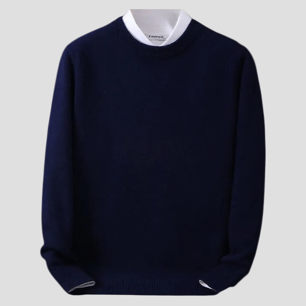 Kalle | Avslappnad herr långärmad crewneck sweater