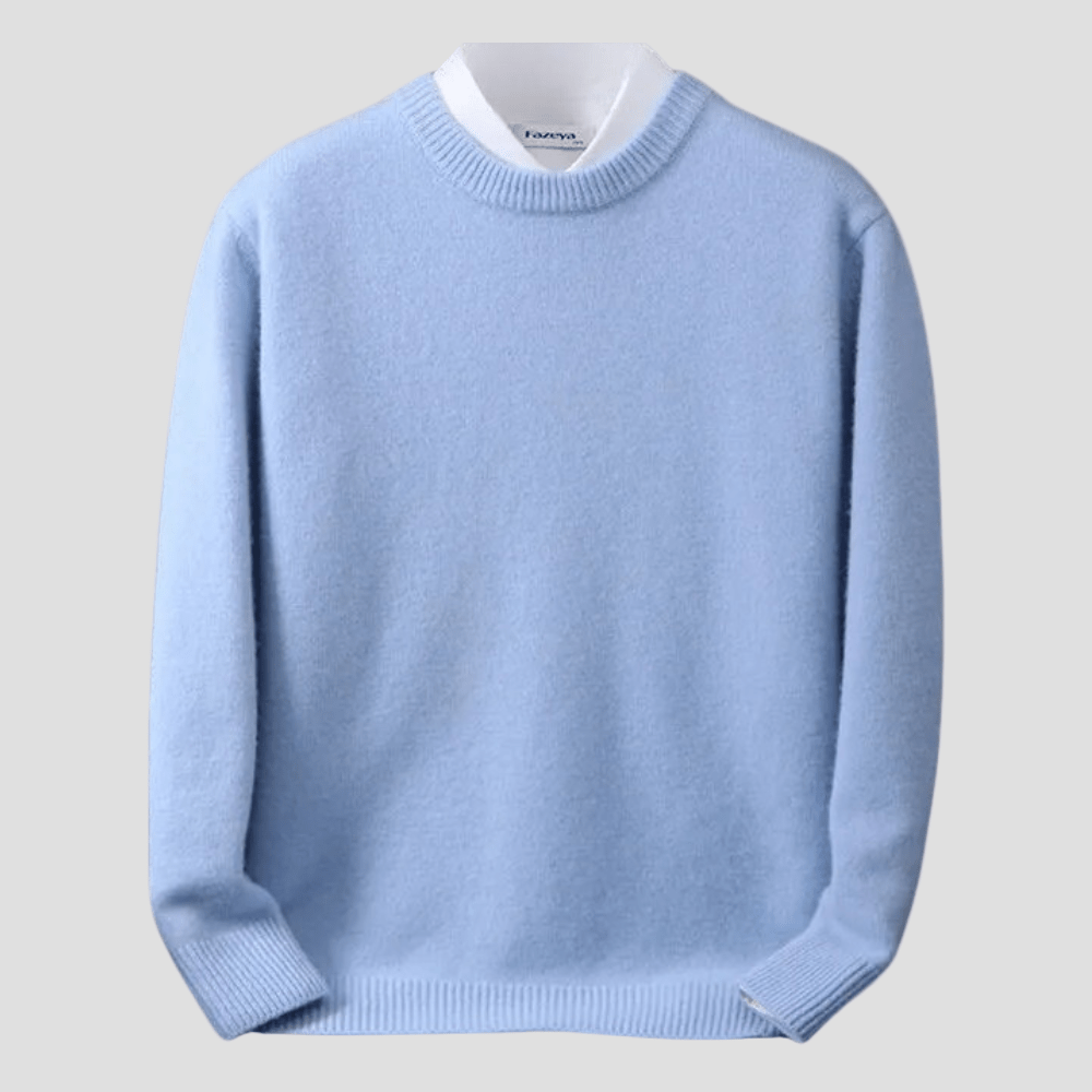 Kalle | Avslappnad herr långärmad crewneck sweater