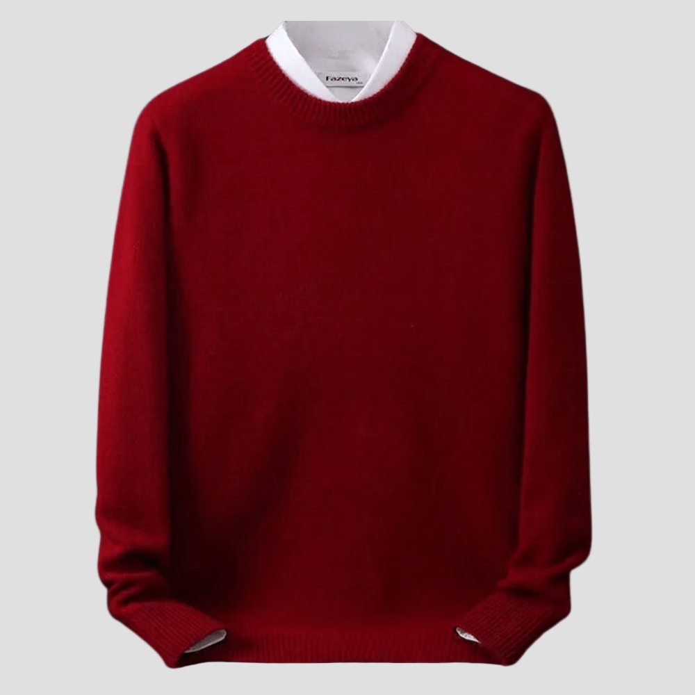 Kalle | Avslappnad herr långärmad crewneck sweater