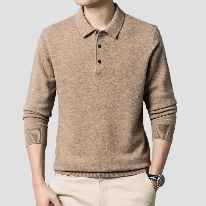 Blasius | Högkvalitativ herrpolo sweater