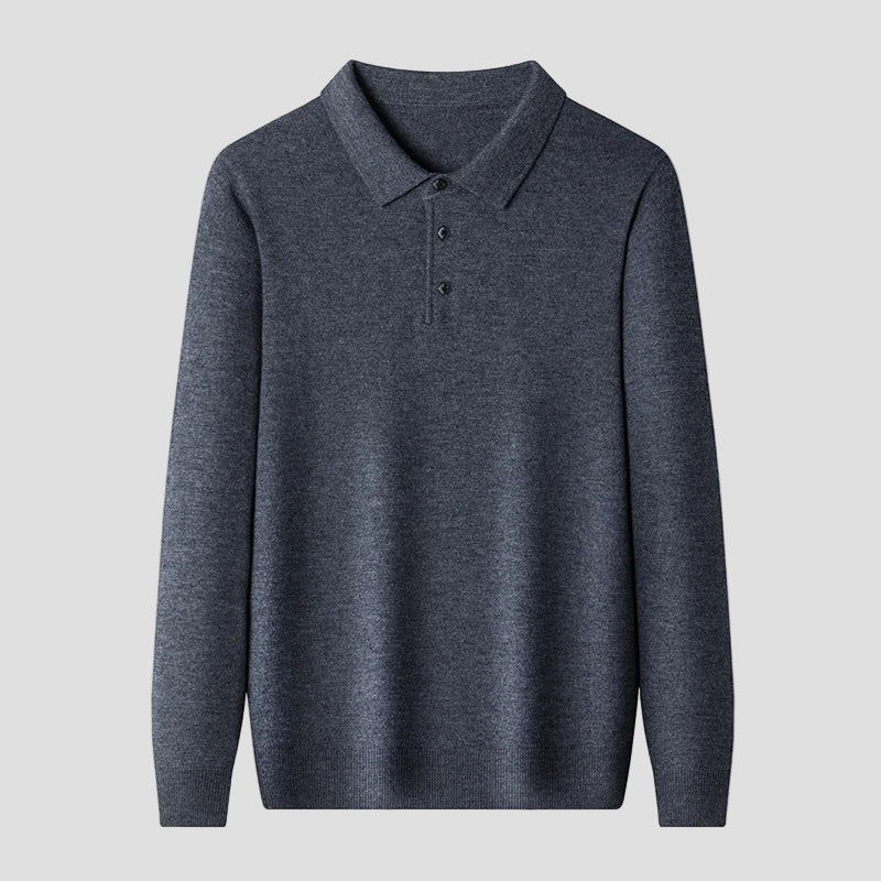 Blasius | Högkvalitativ herrpolo sweater