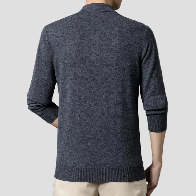 Blasius | Högkvalitativ herrpolo sweater