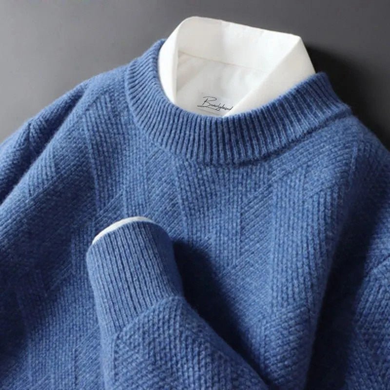 Milo | Elegant herrkashmirsweater i olika färger