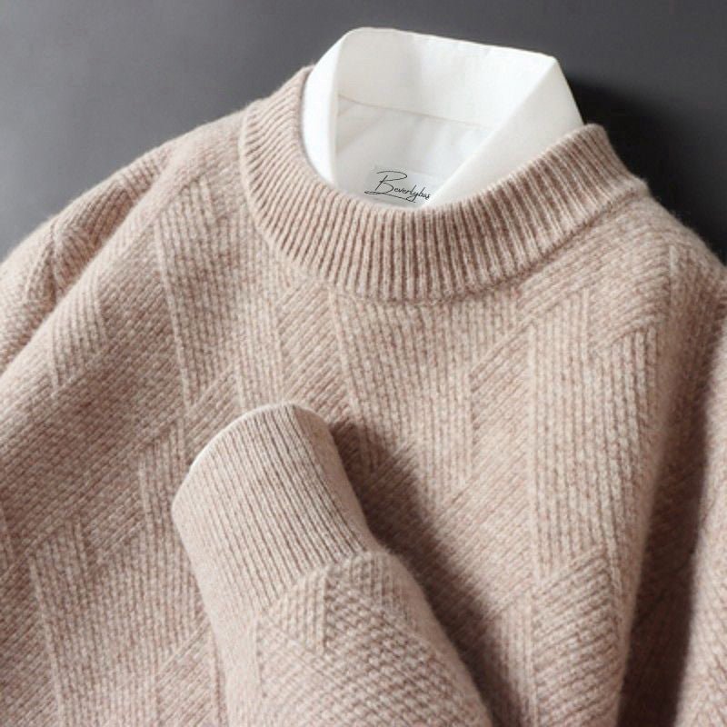 Milo | Elegant herrkashmirsweater i olika färger