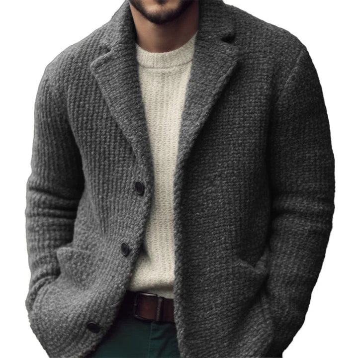 Kevin | Herrarnas Stickad Cardigan