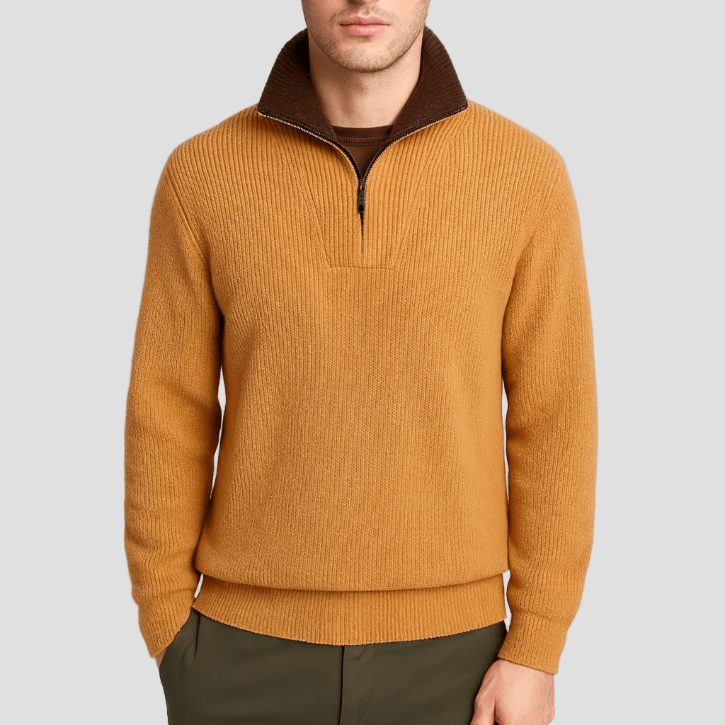 Chase | Alpina kvart dragkedja sweater