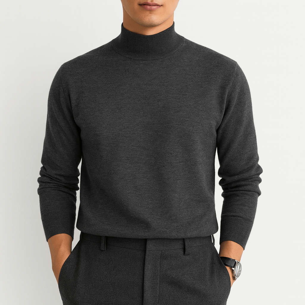 Hudson | Mysig blandning turtleneck sweater