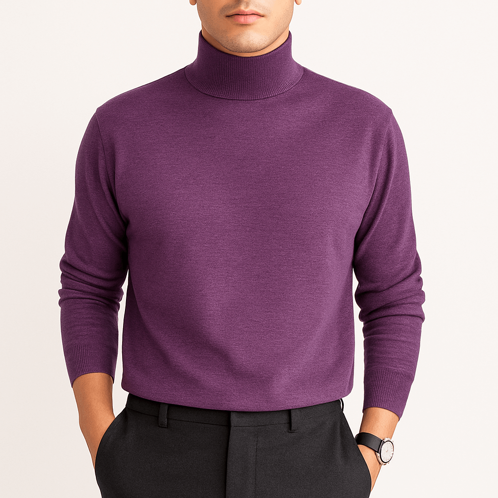 Hudson | Mysig blandning turtleneck sweater