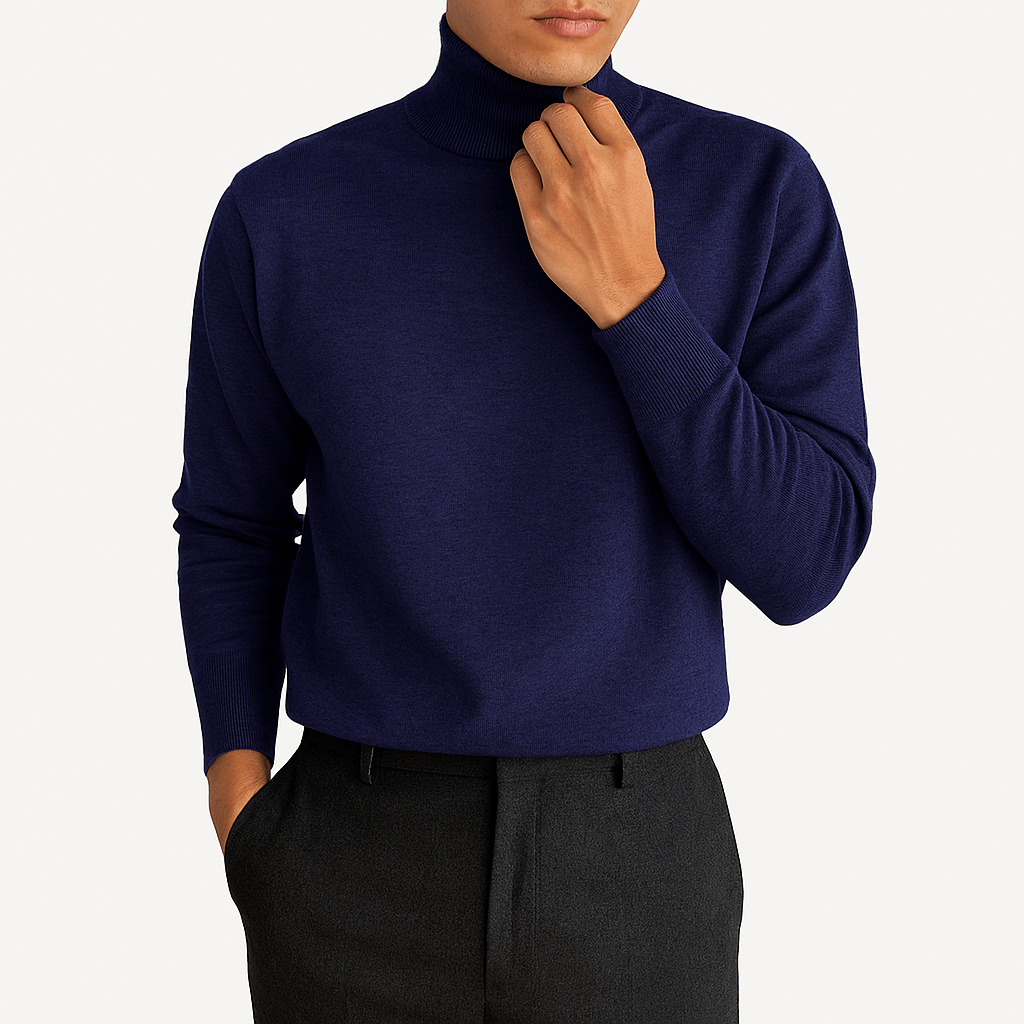 Hudson | Mysig blandning turtleneck sweater