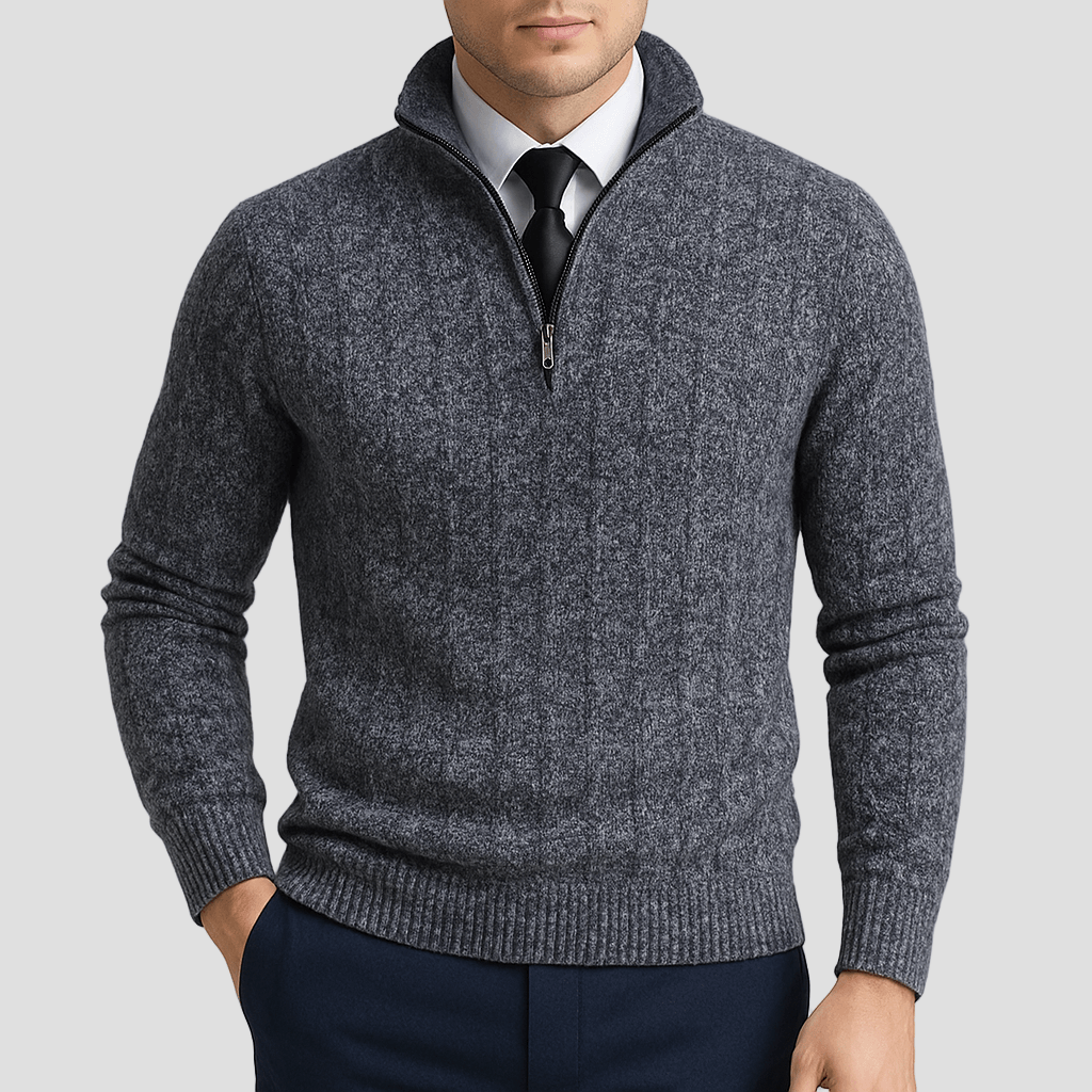 Sebastian | Mysig kabelstickad sweater