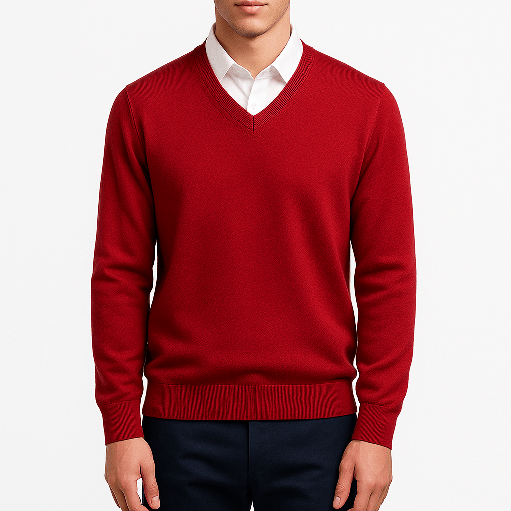 Kalle | Elegant v-ringad sweater