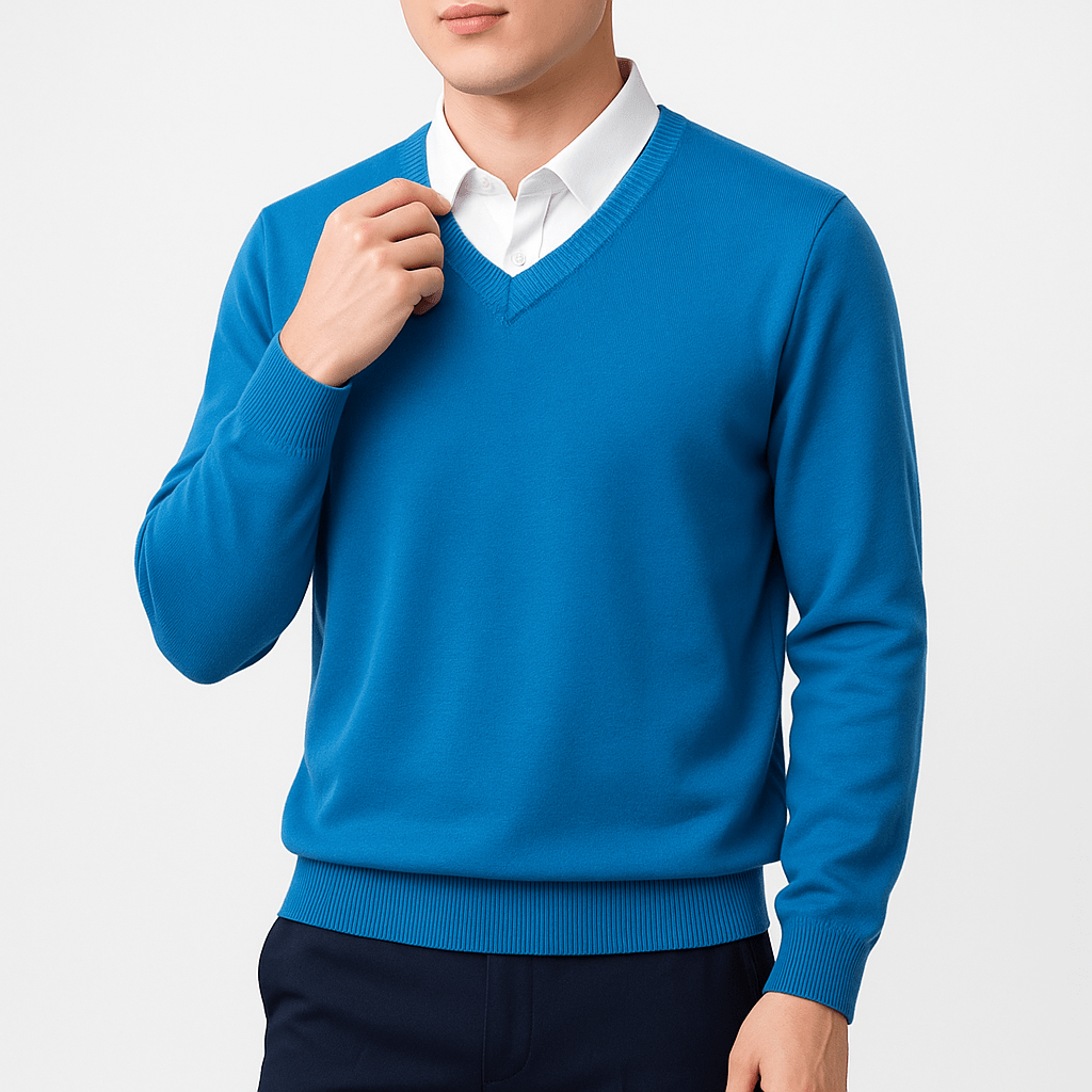 Kalle | Elegant v-ringad sweater