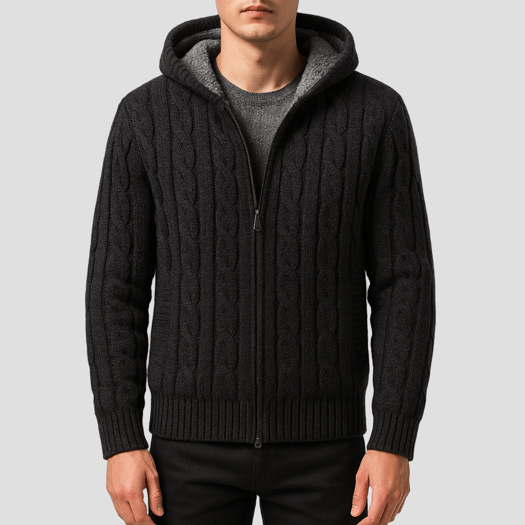 Gavin | Mysig ullhuva sweater