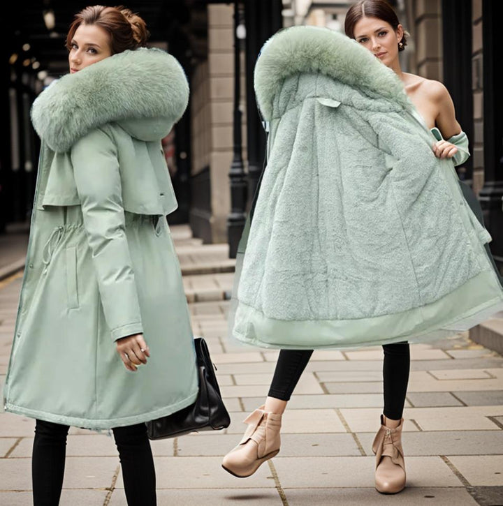 Isabel | Dam Varm Vattentät Vinterkappa