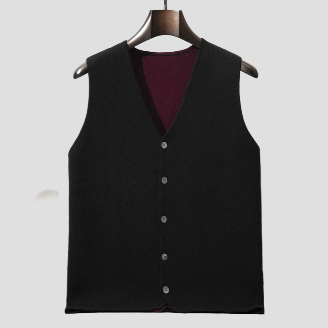 Oscar | Klassisk Button-Front Kashmir Cardigan