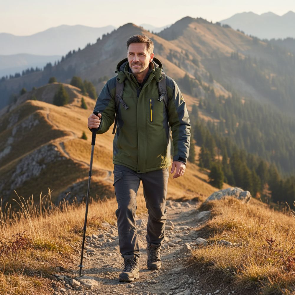 Leo | Vattentät Vinterjacka med Fleecefoder