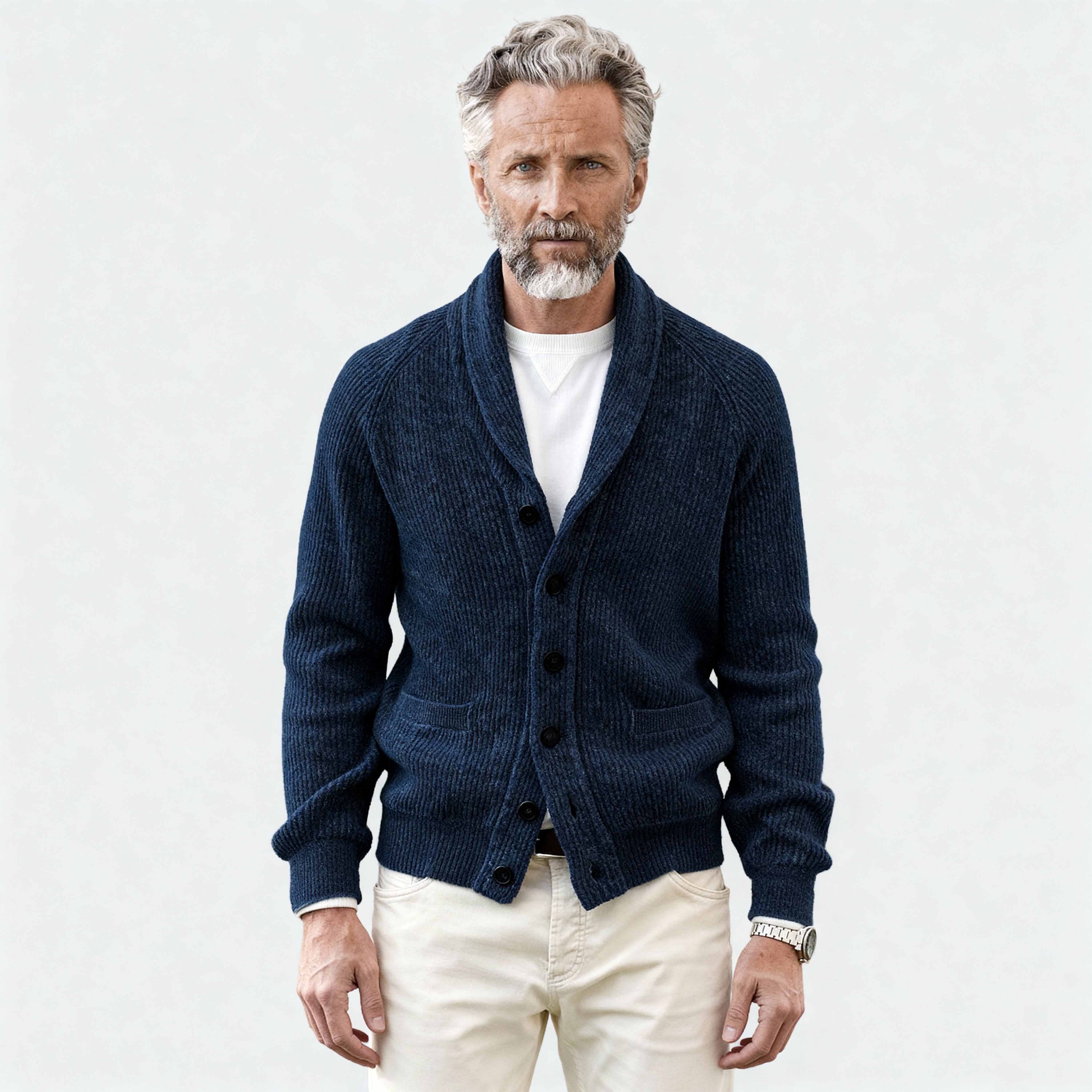 Niklas | Ull Cardigan