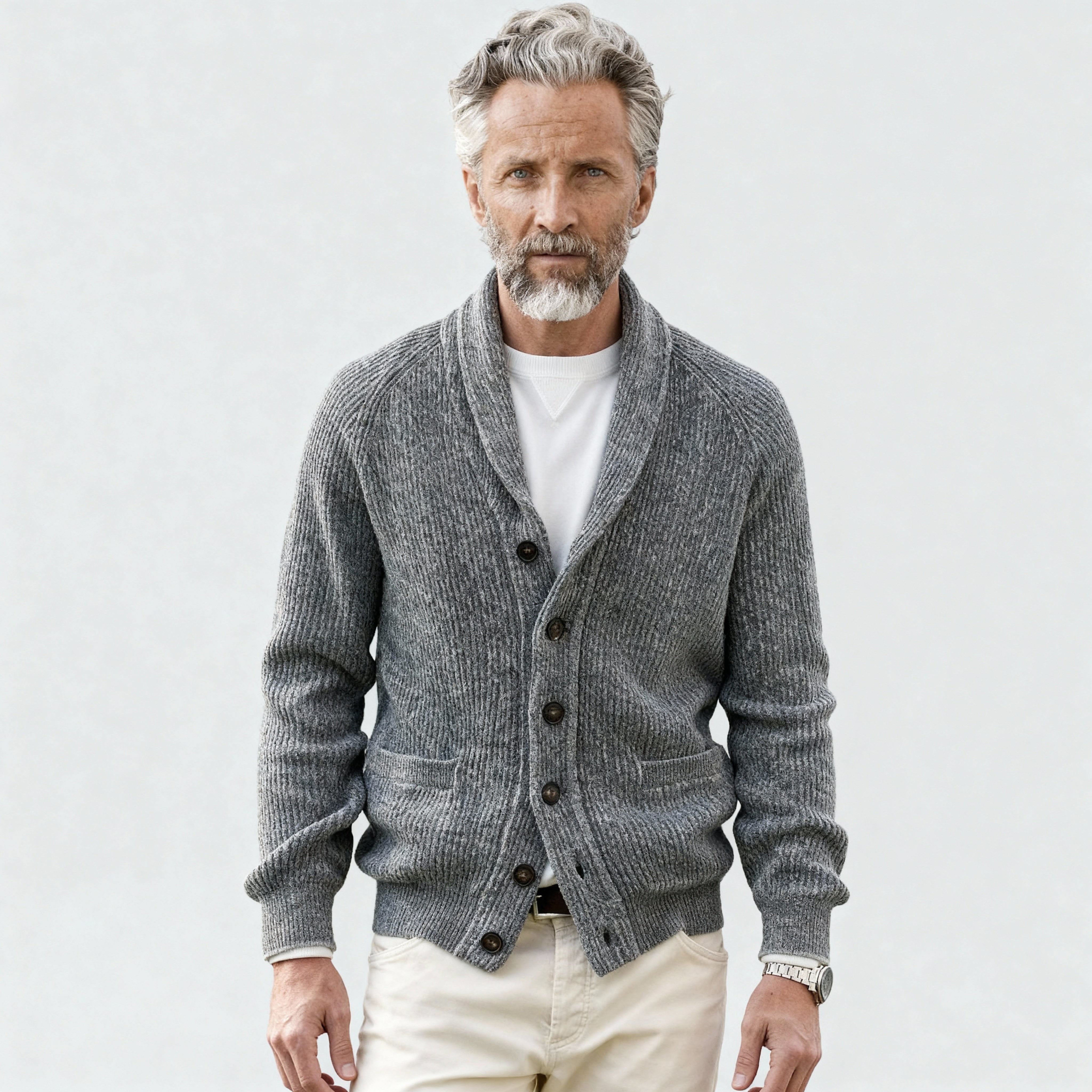 Niklas | Ull Cardigan